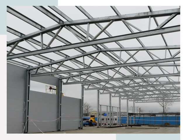 Строительство складов в Белореченск от 609 руб. за м²