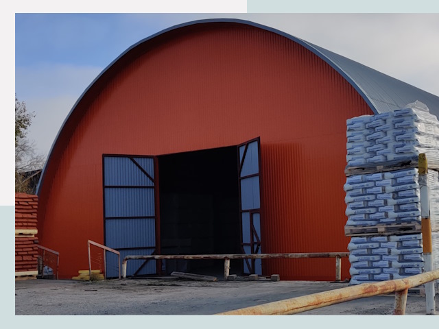 Полукруглые ангары по цене от 609 руб. в Белореченск