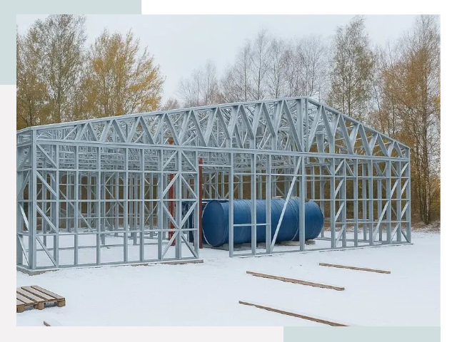 Металлические ангары в Белореченске