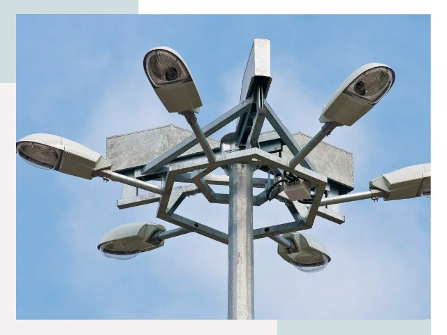 Монтаж осветительных мачт в Белореченске