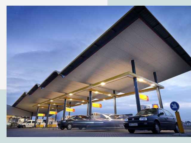 Навесы для АЗС в Белореченск от 609 руб. - Защита и комфорт