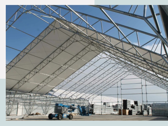 Каркасно-тентовые сооружения от СтальСтрой-Блч по цене 609 руб.