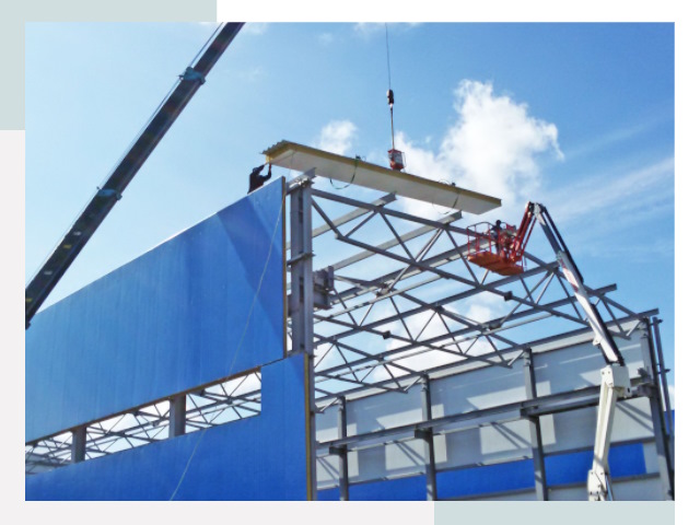 Монтаж сэндвич-панелей в Белореченске