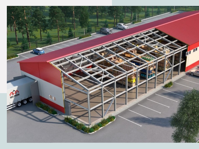 Проектирование ангаров в Белореченске от 609 руб.