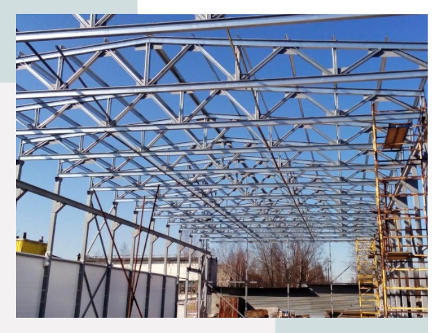 Металлокаркасы для складов в Белореченске